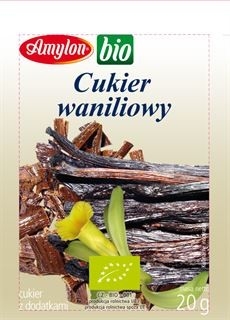 Cukier waniliowy BIO 20g