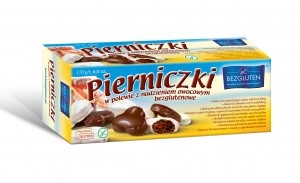 Pierniczki z nadzieniem owocowym w polewie 170g