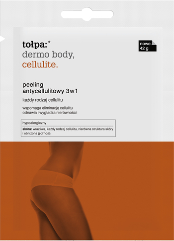 peeling antycellulitowy 3w1