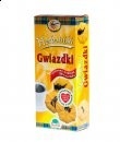 Herbatniki gwiazdki słodzone fruktozą 160g