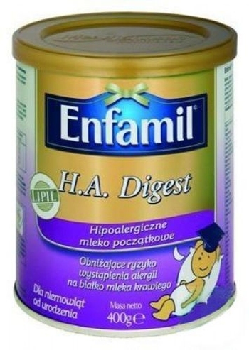 ENFAMIL HA DIGEST Mleko początkowe 400g