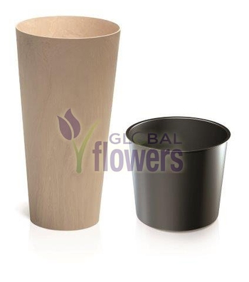 Doniczka Donica Tubus Slim Beton DTUS300B