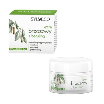Krem brzozowy z betuliną 50ml Sylveco - tylko naturalne składniki!!!