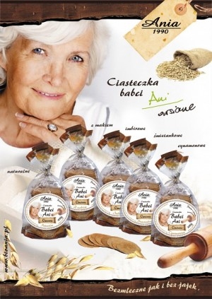 Ciasteczka Babi Ani owsiane naturalne 100g