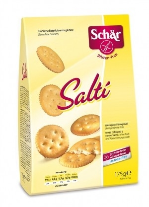 Salti - słone krakersy 175g