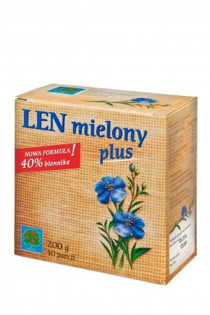 Len mielony PLUS 200g