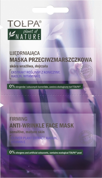 ujędrniająca maska przeciwzmarszczkowa