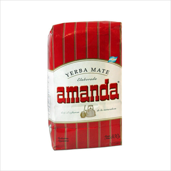 Yerba Mate Amanda Elaborada Czerwona 500g