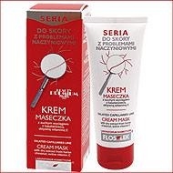 Krem - maseczka z suchym wyciągiem z kasztanowca dla cery naczynkowej