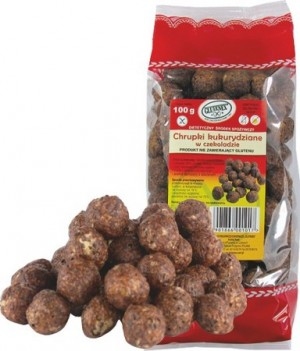 Chrupki kukurydziane w czekoladzie 100g
