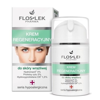 FLOSLEK Seria hypoalergiczna - Krem regeneracyjny 50ml 