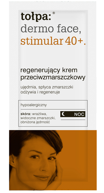 regenerujący krem przeciwzmarszczkowy, NOC, próbka