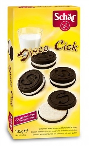 Disco Ciok - ciasteczka z kremem mlecznym 165g