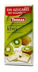 Czekolada bez cukru kiwi 75g