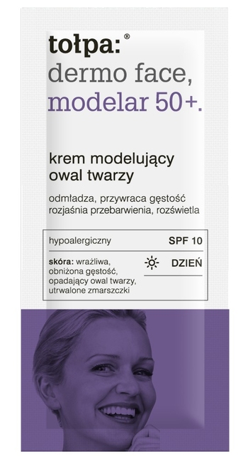 krem modelujący owal twarzy, DZIEŃ, SPF 10, próbka