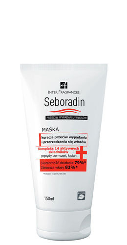 SEBORADIN Maska przeciw wypadaniu włosów 150ml