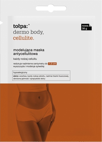 modelująca maska antycellulitowa
