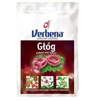 VERBENA Głóg Cukierki ziołowe 60g