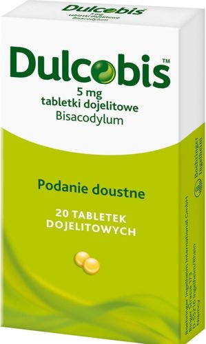 DULCOBIS 5mg x 20 tabletek