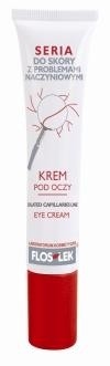 Rozjaśniający krem pod oczy 20ml FlosLek dla cery naczynkowej