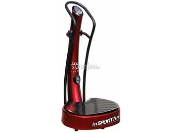 Platforma wibracyjna Insportline 3D RED Lotos - czerwony