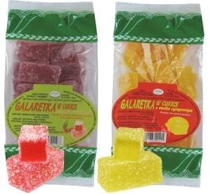 Galaretka wiśniowa w cukrze PKU 350g