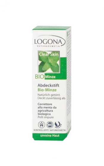 Logona Clear Skin Antybakteryjny korektor z bio-miętą