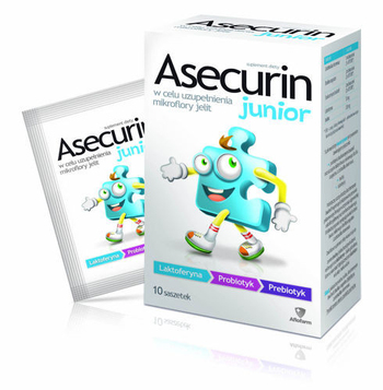 ASECURIN JUNIOR x 10 saszetek