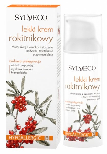 Lekki krem rokitnikowy - Sylveco - 50ml