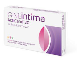 GINEINTIMA ACTICAND 30 x 8 tabletek dopochwowych