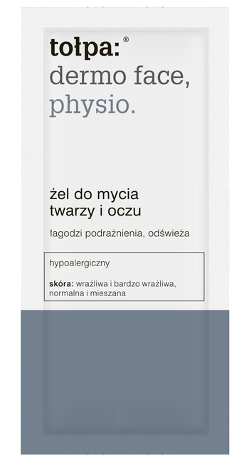 żel do mycia twarzy i oczu, próbka
