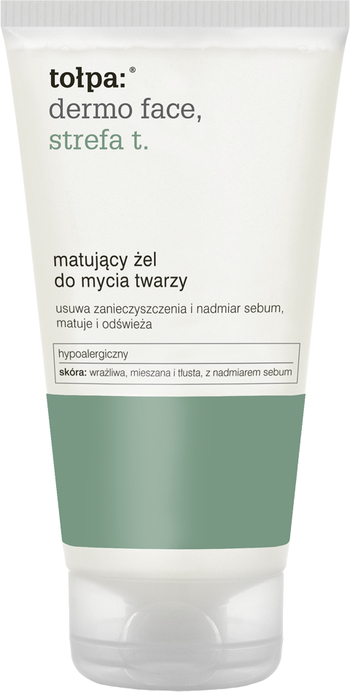 matujący żel do mycia twarzy