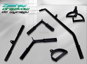 Zestaw 6 drążków do wyciągu MH-C001-C006