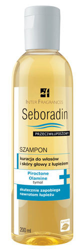 SEBORADIN Szampon przeciwłupieżowy 200ml