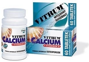 VITRUM Calcium 1250 + Vit. D3 x 30 tabl.