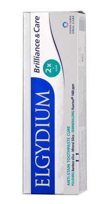 ELGYDIUM Brilliance&Care Pasta do zębów przeciw przebarwieniom 30ml
