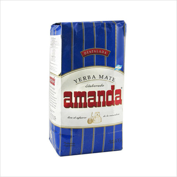 Yerba Mate Amanda despelada niebieska 500g
