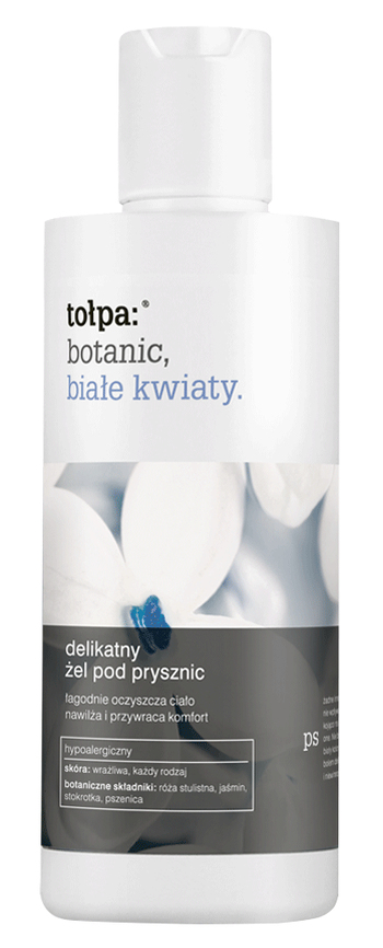 delikatny żel pod prysznic