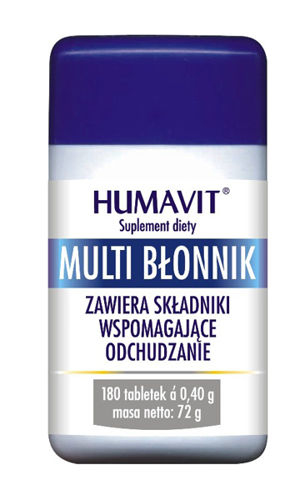 HUMAVIT Multi Błonnik x 180 tabletek
