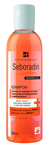 SEBORADIN Szampon regenerujący z żeń-szeniem 200ml