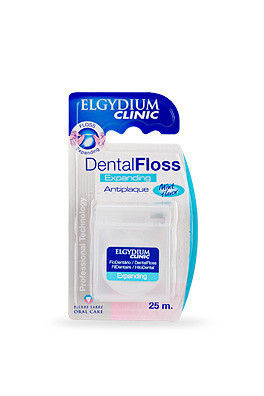 ELGYDIUM Nić dentystyczna z chlorheksydyną 50m