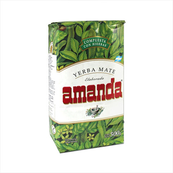 Yerba Mate Amanda Compuesta Hierbas 0,5kg