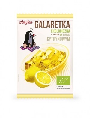 Galaretka o smaku cytrynowym Bio40g