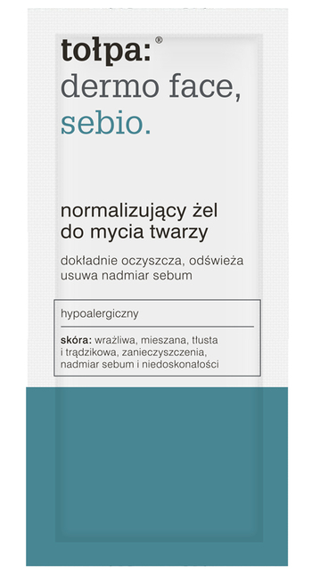 normalizujący żel do mycia twarzy