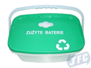 Pojemniki na zużyte baterie