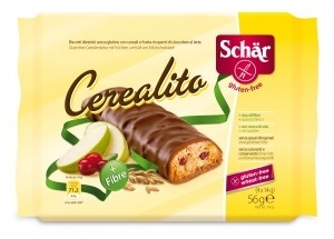 Cerealito - batonik w czekoladzie 4x14g