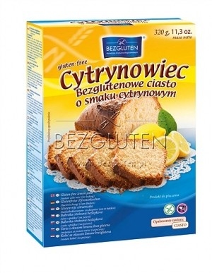 Cytrynowiec - ciasto o smaku cytrynowym  w proszku