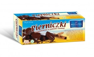 Pierniczki w polewie ciemnej 150g
