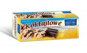 Ciasteczka koktajlowe z czekoladą 150g