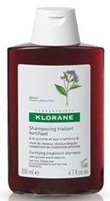KLORANE Szampon na bazie chininy i witamin B, 200ml